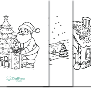 Christmas coloring book